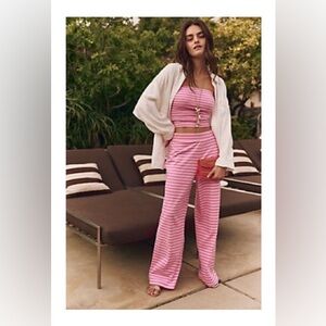 Free People sailor tube top set